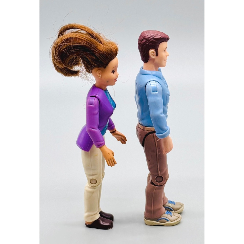 Mattel Loving Family Mom Dad Man Woman Doll Vintage 2002 - Picture 2 of 6